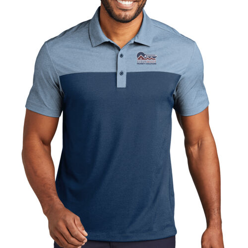 Fine Pique Blend Blocked Polo Thumbnail