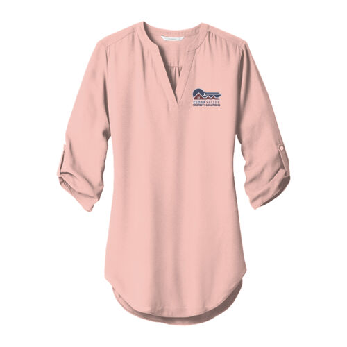 Ladies 3/4 Sleeve Tunic Blouse Thumbnail